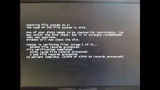 How to Disable automatic Disk check in windows 7/ 8/ 10