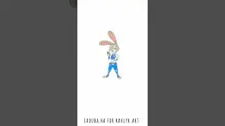 🐰 Draw Officer Judy Hopps from Zootopia 🎨 Unlock Your Creativity 🚔#shorts #drawing #RavlykArt