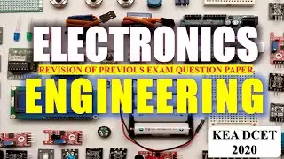 #DCET #ECE KEA DIPLOMA CET-2020 | REVISION OF PREVIOUS QUESTION PAPER | 2015 | SESSION-1 | ECE