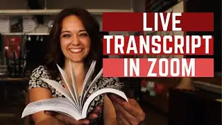 Live Transcript for Zoom