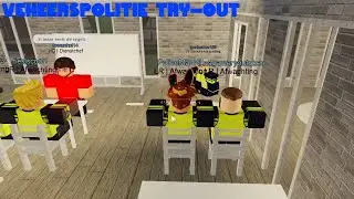 PROMOTIE GEKREGEN MET VERKEERSPOLITIE TRY OUT!! - LEEUWARDEN V2 [ROBLOX]