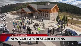 Vail Pass Rest Area reopens