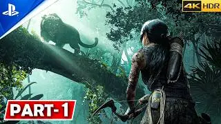 SHADOW OF THE TOMB RAIDER (PS5 PRO) Gameplay Walkthrough Full Game Part 1 [4K60 FPS HDR]