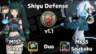 M1S1 Qingyi & M6S5 Soukaku | Shiyu Defense Critical Node Floor 7 | S Grade | Zenless Zone Zero