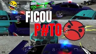 IRRITEI o POLICIAL que MULTOU GERAL ao VIVO no CARPARKING // COLOQUEI TODOS CONTRA O ZÉ MULTINHA