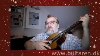 Guitarundervisning - Højt fra træets grønne top akkorder - guitar lektion
