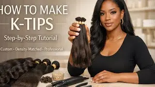 How to Make Custom K-Tips | Step-by-Step Tutorial for Stylists & DIY Girlies