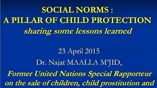 LINEA Webinar 3: Social norms: A pillar of child protection
