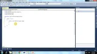 C# Tutorial 1 in Hindi : Hello World Program in C#.Net in Hindi