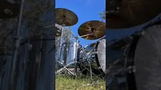 RB Custom Stainless Steel - Rock Kit #drums #customdrums #drumperformance #drummer #drumworkshop