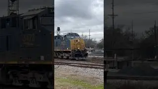 The #csx heritage unit #1875 honors the Pittsburgh & Lake Erie Railroad. The 1875 is in second.