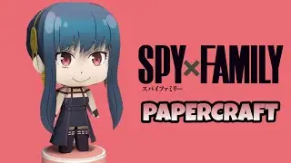 Spy x Family: Yor Forger - Papercraft Chibi/By june