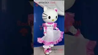 Hello Kitty Pink Doll Mascot Costume