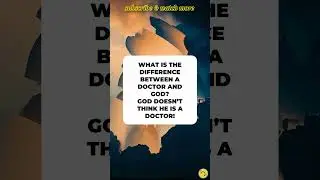 Doctor vs God 🩺☁️ #funny #dadjoke #jokes #memes