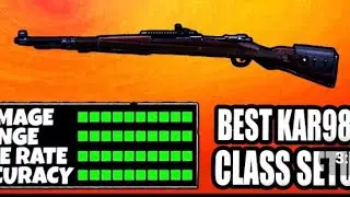 Best kar98k Class Setup MW! Modern Warfare Best Sniper Class Setup After Update 1.2!