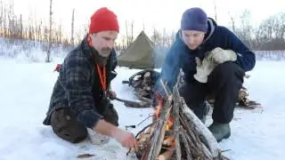 Winter Camping - Moose Mountain Provincial Park
