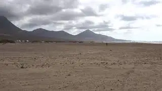 Canary Islands Fuerteventura Cofete Beach View