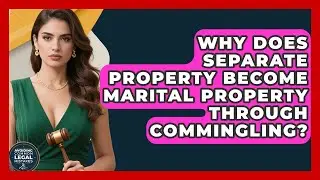 Why Does Separate Property Become Marital Property Through Commingling?
