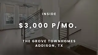 Townhome Tour in Addison, TX | The Grove | Modern Living