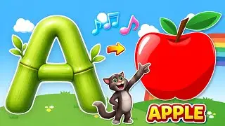 A for apple | अ से अनार | abcd | Alphabets song nursery rhymes