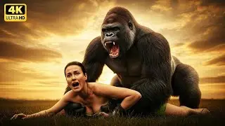 Life Million Years Ago | KING KONG SAVES a Girl from a GIANT Komodo Dragon – Epic PREHISTORIC Battle
