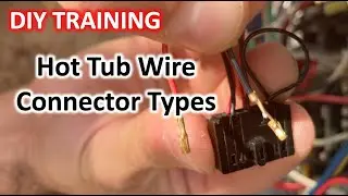Hot Tub Connector Types Wire Terminals | Box End & Curled Finger | The DIY Guide | DIY Training 1