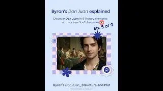 Don Juan's Structure Secret: How Chaotic Plot Mocks Epic Heroes #englishliterature #esl #b1b2english