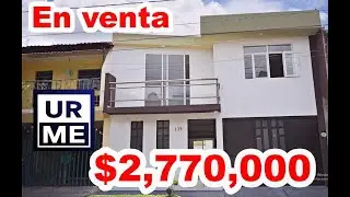 Excelente casa en Morelia 5 habitaciones, 2 muy amplias, con 3 baños completos en venta $2,770,000Mx