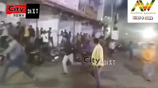 SHAHALIBANDA ROAD PER POLICE NE KIYA EHTEJAJ KARNE WALON PAR LATHI CHARGE | OLD CITY, HYDERABAD