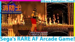 Sega's Rare Arcade Game FINALLY Playable! Brave Firefighters
