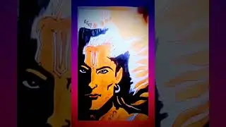 SHREE RAM NAVAMI SPECIAL DRAWING WITH PAINTS .JAI SIYA RAM