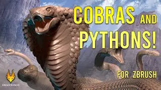 Zbrush snake curve brushes!