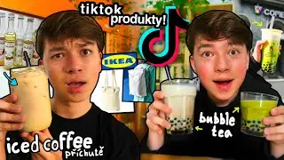 TESTUJU VIRÁLNÍ TIKTOK PRODUKTY#2: Tapioka/Boba, Geniální Batoh z Ikea, 5 Iced Coffee Příchutí a víc