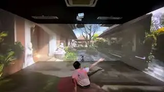 Immersive Room with floor projection by Mind Palace