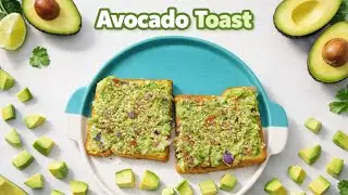 Avacado toast / Guacamole toast dish एवोकाडो टोस्ट  Avocado Toast Recipe।Easy Healthy breakfast 