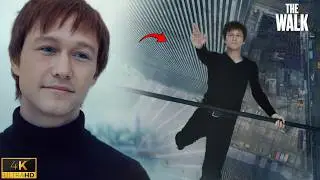 Joseph Gordon - Levitt Walks the Twin Towers High-Wire | The Walk 4K