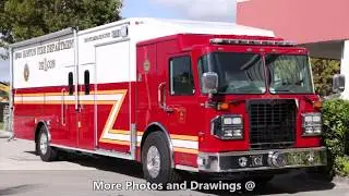 EVI custom 30-Ft. Mobile Decontamination Vehicle