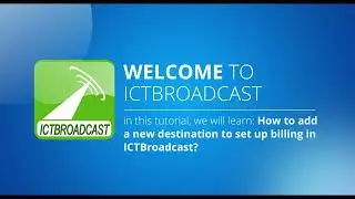 How to add new destination to setup billing in ICTBroadcast || Auto Dialer Software