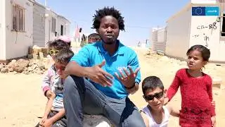 Ishmael Beah Visits Syrian Refugees in Jordan | UNICEF USA