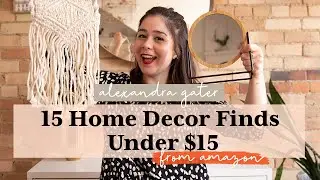 15 Amazon Home Decor Finds Under $15! | Haul