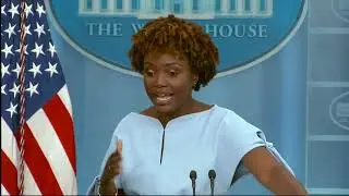 Peter Doocy VS  Karine Jean Pierre,  White House Press Briefing July 5, 2022