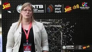Anna O'Donnell at the Digital Youth Summit