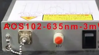 Compact type LD Light Source Unit【AOS102-635nm-3mW】ORSA