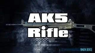 [Payday 2] Weapon Demonstration:  AK5 Rifle
