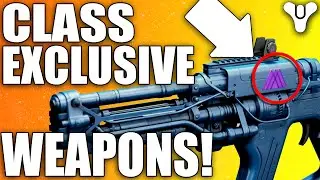 Destiny: Class Exclusive Weapons & Weapon Foundries!