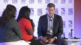 Beto O'Rourke at the Unions for All Summit