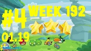 Angry Birds Friends - Tournament Week 192 19.01 Level 4