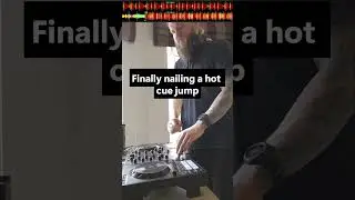 Finally nailing a hot cue jump...