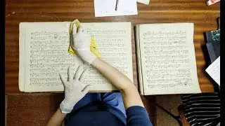 Historisches Musikarchiv im Stephansdom nach Wasserschaden vollst&auml;ndig gerettet