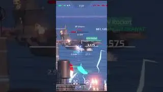 Modern Warships RF Shtorm Rekting RF Shtorm #modernwarships #shorts